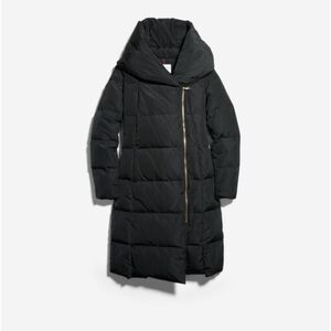 Cole Haan Women's Double-Breasted Robe - Black